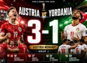 Hasil Piala Dunia 2026: Austria Tundukkan Yordania 3-1, Kuasai Persaingan Grup J