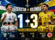 Hasil Piala Dunia 2026: Kolombia Tumbangkan Uzbekistan 3-1, Luis Díaz Bersinar di Grup K