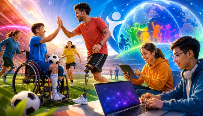 Lenovo Dorong Inklusi Global Lewat Football for All Connecting Hub