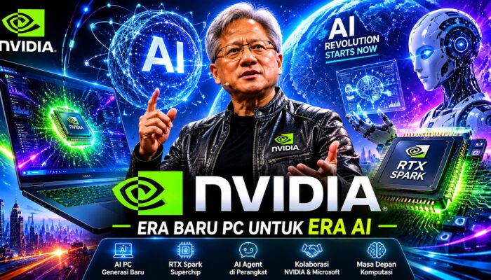 Bos NVIDIA Kenalkan Era Baru Ai PC: 5 Terobosan Terbesar dari NVIDIA GTC 2026