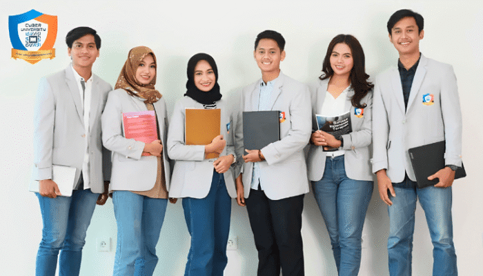 Mahasiswa Cyber University Belajar Sampai Luar Negeri