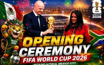 Opening Ceremony Piala Dunia 2026: Estadio Azteca Jadi Saksi Laga Pembuka Meksiko vs Afrika Selatan