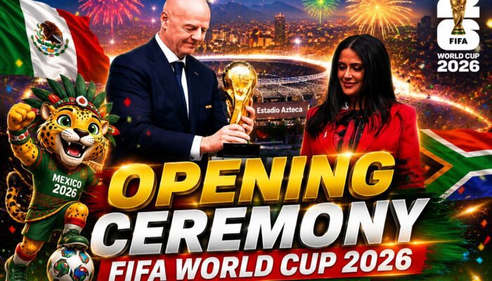 Opening Ceremony Piala Dunia 2026: Estadio Azteca Jadi Saksi Laga Pembuka Meksiko vs Afrika Selatan