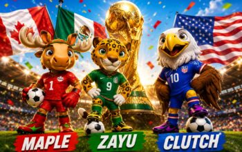 Piala Dunia 2026 Hadir dengan 3 Maskot Sekaligus, Pertama dalam Sejarah FIFA