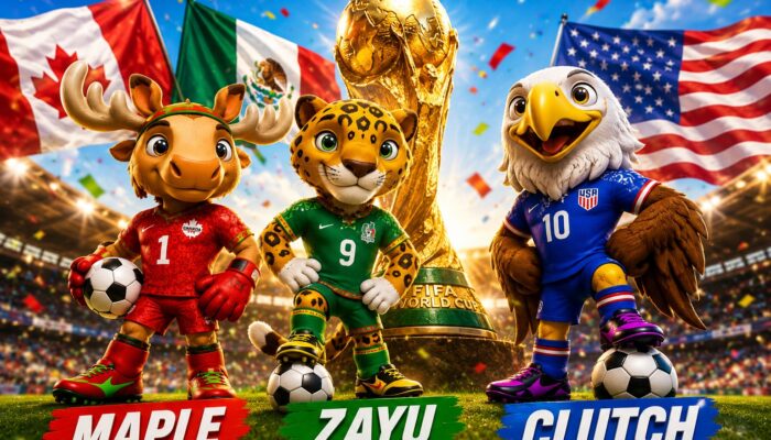 Piala Dunia 2026 Hadir dengan 3 Maskot Sekaligus, Pertama dalam Sejarah FIFA