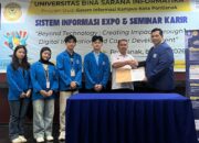 Mahasiswa Semester 4 Sistem Informasi UBSI Pontianak Serahkan Aplikasi SISPUS kepada SD Gembala Baik 1 Pontianak