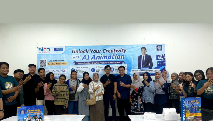 AI Animation Buka Peluang Baru bagi Kreator Digital, Workshop DICO Bekali Peserta Kuasai Teknologi AI