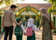 Hari Pertama Sekolah Tahun Ajaran 2026/2027:Momen Emas Orang Tua Mengantar Anak, Awal Semangat Baru Menuju Masa Depan