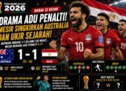 Hasil Piala Dunia: Mesir Singkirkan Australia 4-2 Lewat Drama Adu Penalti, Ukir Sejarah Lolos ke Babak 16