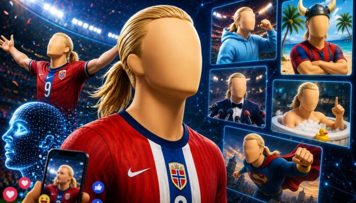 Erling Haaland Jadi Bintang Piala Dunia 2026 Berkat AI? Fakta di Balik Video Deepfake yang Viral di Media Sosial