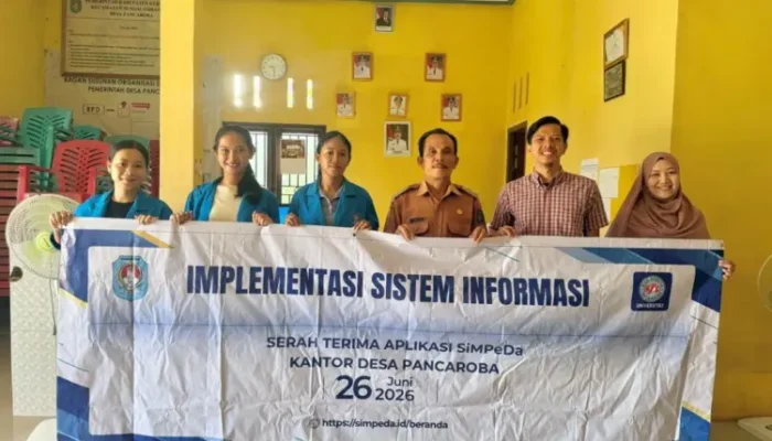 SiMPeDa, Inovasi Mahasiswa UBSI Kampus Pontianak untuk Tingkatkan Pelayanan Publik Desa