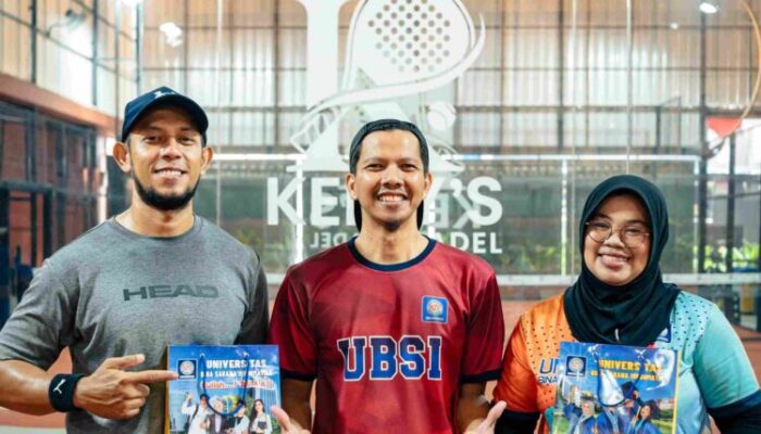 Lewat Gathering & Padel Day, UBSI Kampus Pontianak Buktikan Olahraga Padel Bisa Jadi Jembatan Kampus dan Alumni