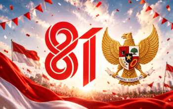 Logo HUT RI ke-81 2026 Resmi Diluncurkan, Ini Makna dan Filosofi “Indonesia Berdaulat, Adil, dan Makmur”