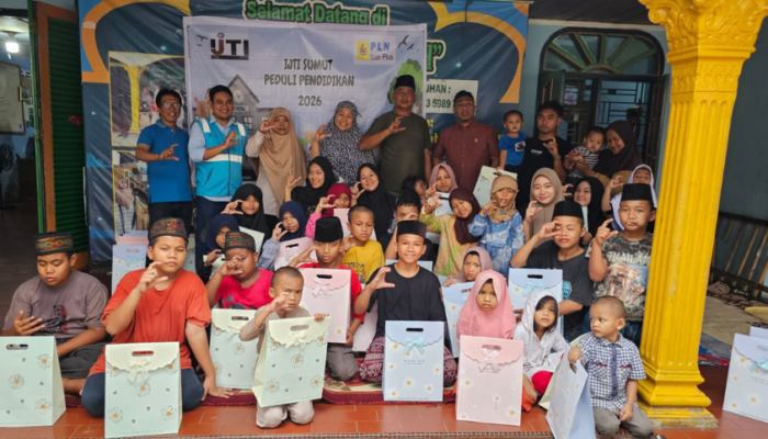 Gandeng IJTI Sumut, PLN Icon Plus Salurkan Bantuan TJSL ke Panti Asuhan di Medan